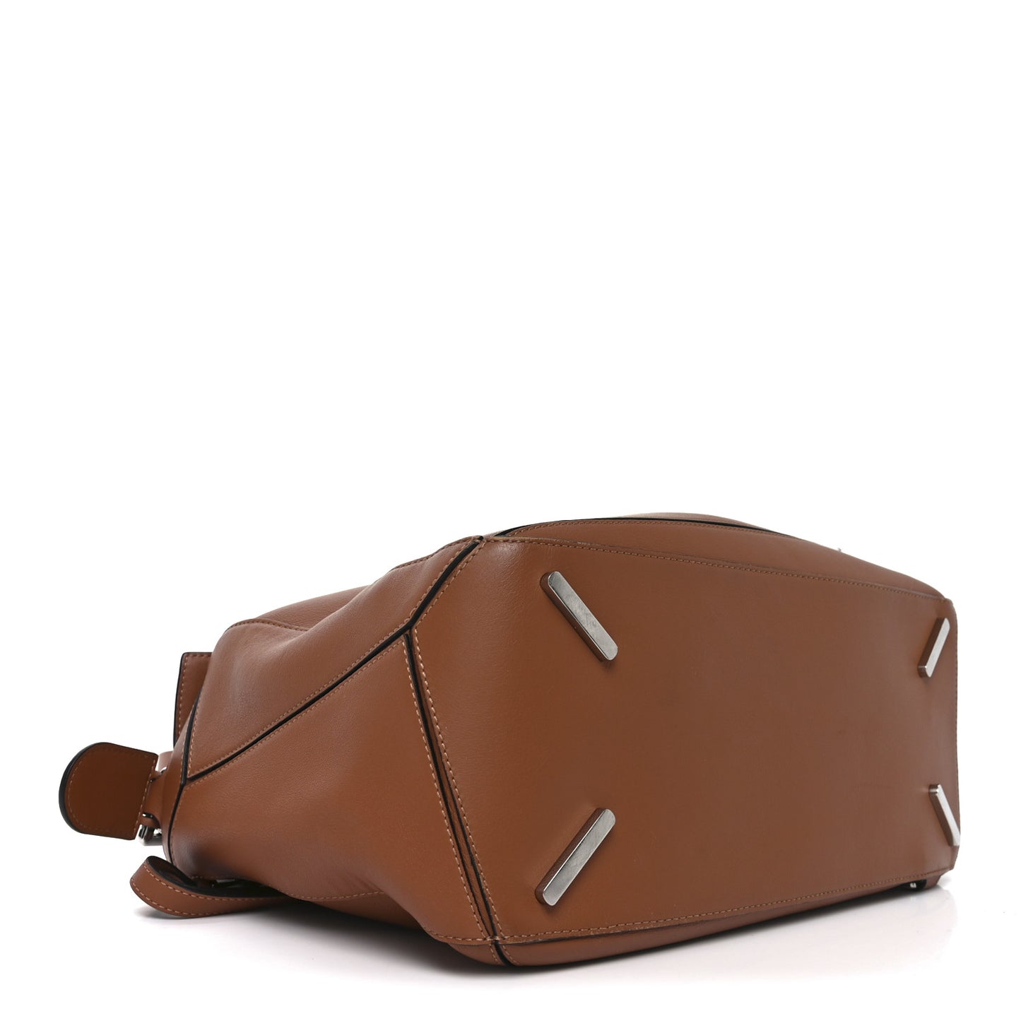 Calfskin Large Puzzle Bag Tan