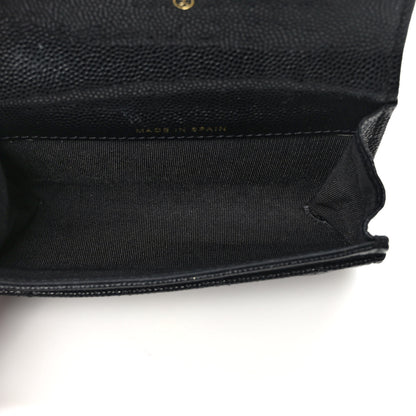 Chanel Caviar Quilted Boy Flap Card Holder Black 5 of 8