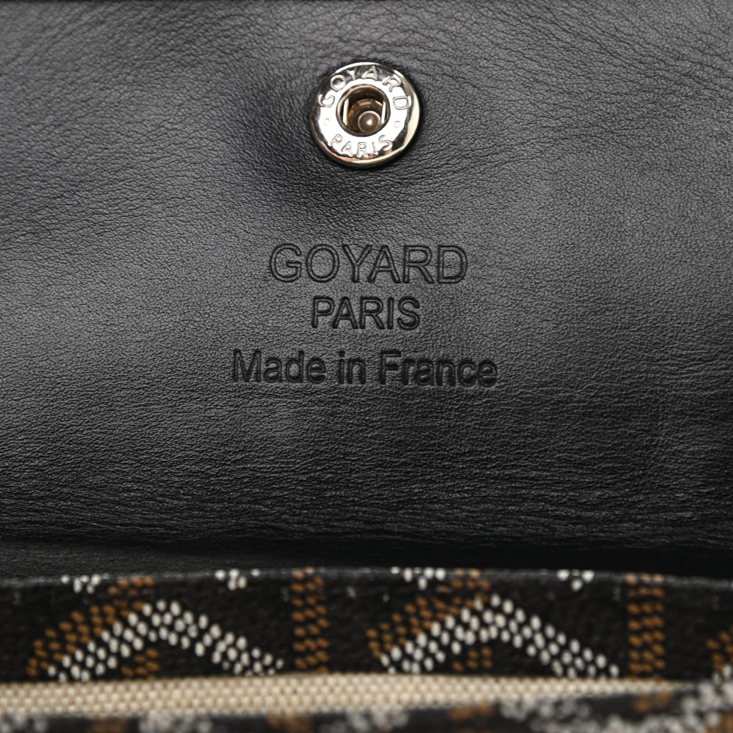 Goyard Goyardine Pouch Black 12 of 14