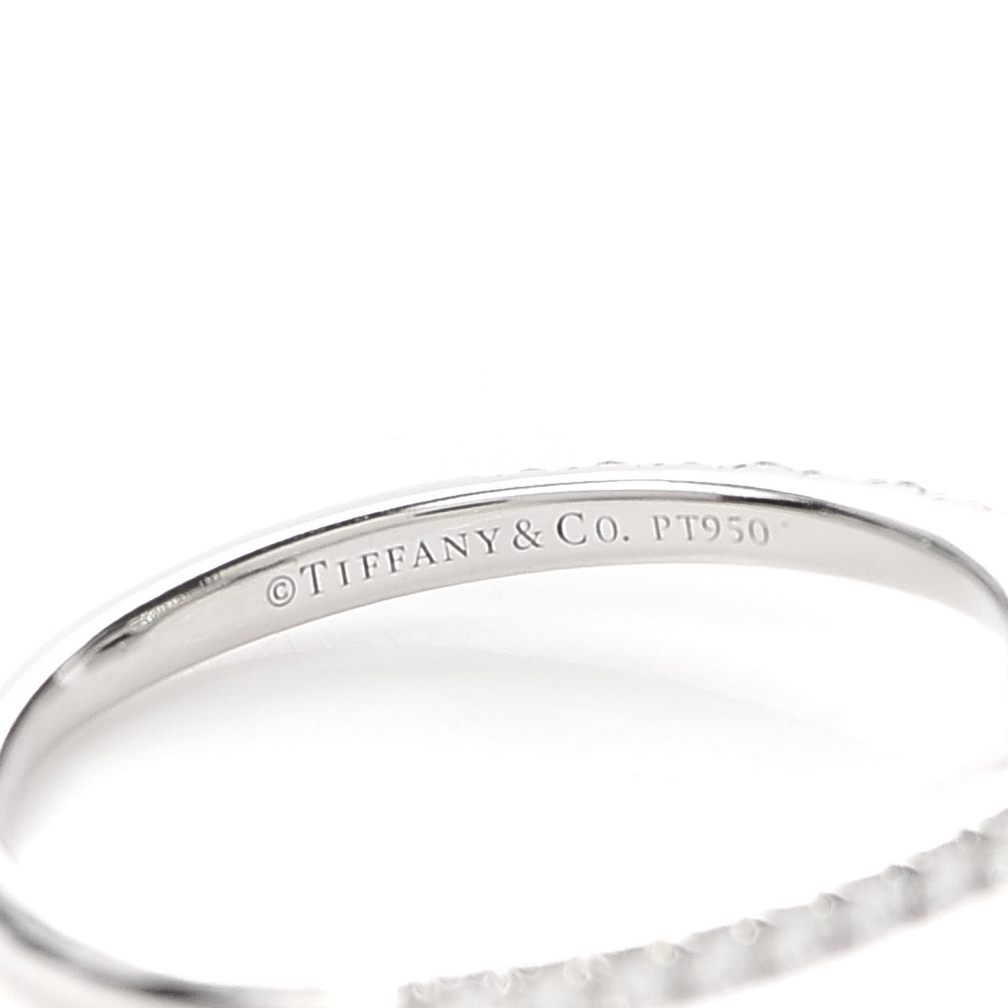 Platinum Diamond .24ct Soleste Oval Halo Engagement Ring 53 6.5