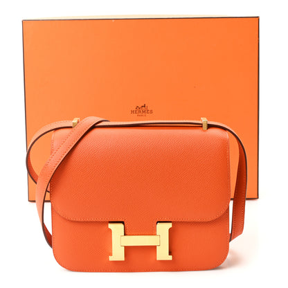 Hermes Epsom Constance 18 Orange 11 of 11