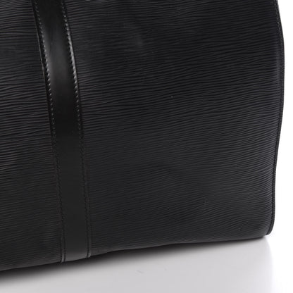 Louis Vuitton Epi Keepall 45 Black 9 of 12