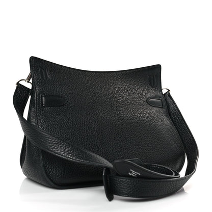 Hermes Taurillon Clemence Jypsiere 28 Black 3 of 9