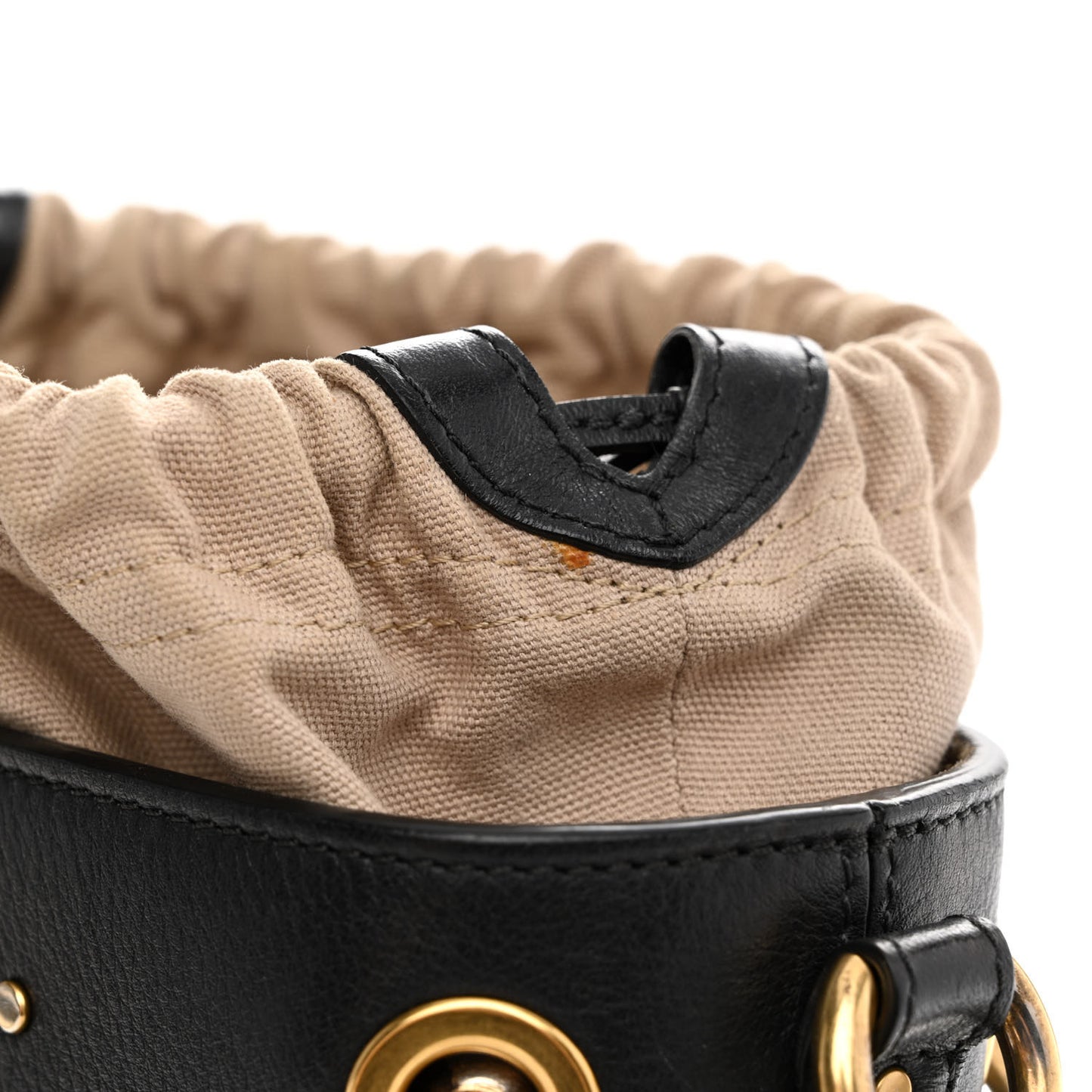 Smooth Calfskin Mini Roy Bucket Bag Black