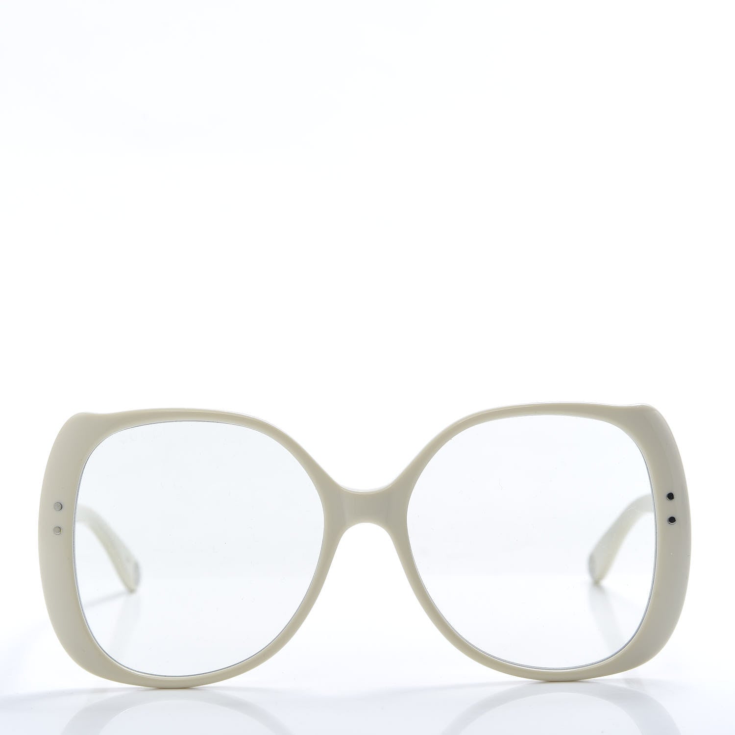 Gucci Acetate Oversize Square GG0472S Sunglasses White 2 of 7