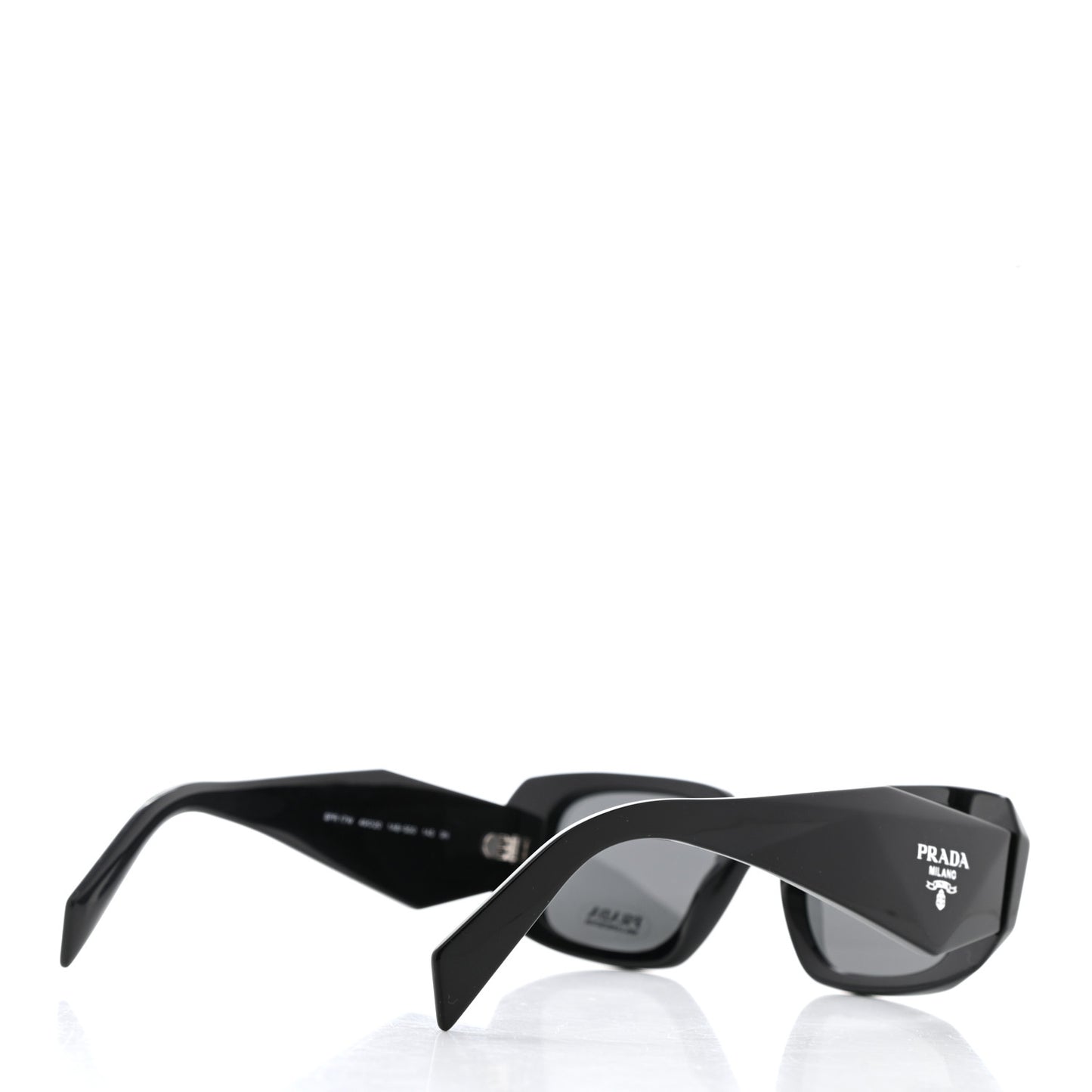 Acetate Symbole Sunglasses SPR 17W Black
