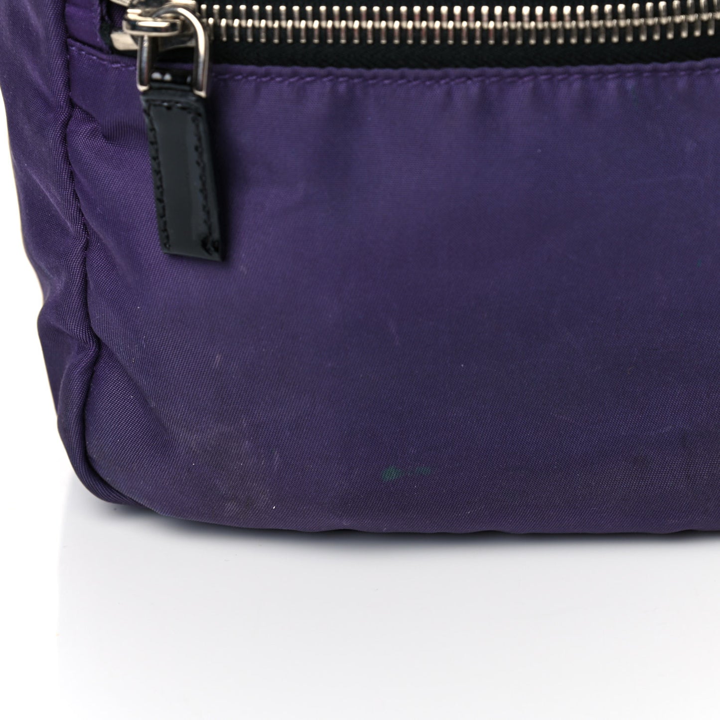 Tessuto Nylon Vernice Bauletto Ciclamino Black