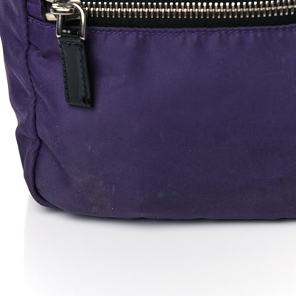 Prada Tessuto Nylon Vernice Bauletto Ciclamino Black 18 of 18