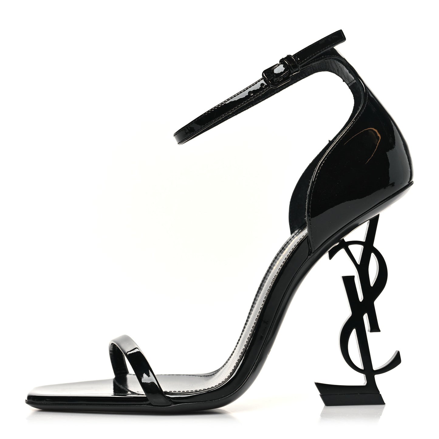 Vernice Chiffon Opyum 110 Sandals 36.5 Black
