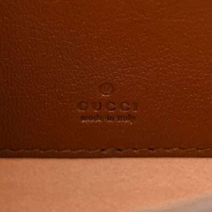 Gucci GG Supreme Monogram Calfskin Mini Padlock Top Handle Shoulder Bag Beige Black Cuir 6 of 10