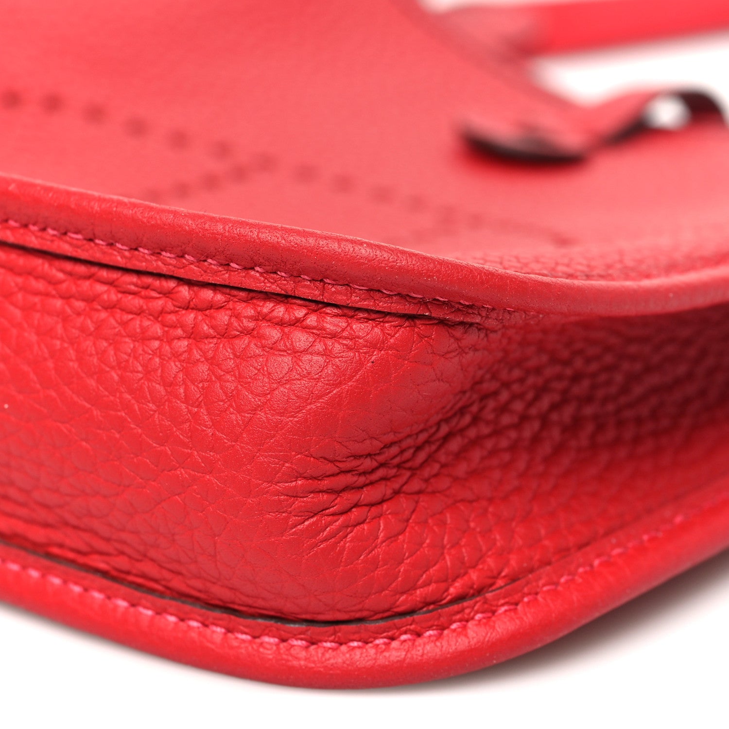 Hermes Taurillon Clemence Evelyne TPM Rouge Piment 1840749