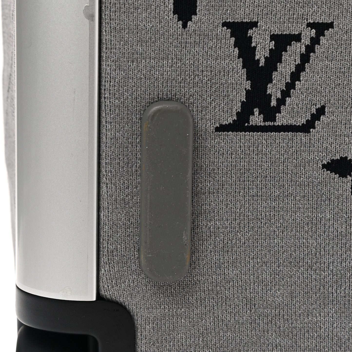 Knit Monogram Horizon Soft Duffle 55 Grey