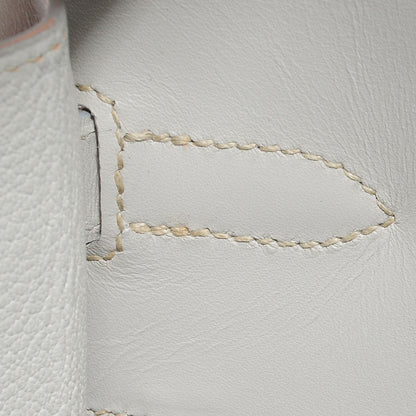 Hermes Box Kelly Sellier 35 Gris Pale 16 of 26