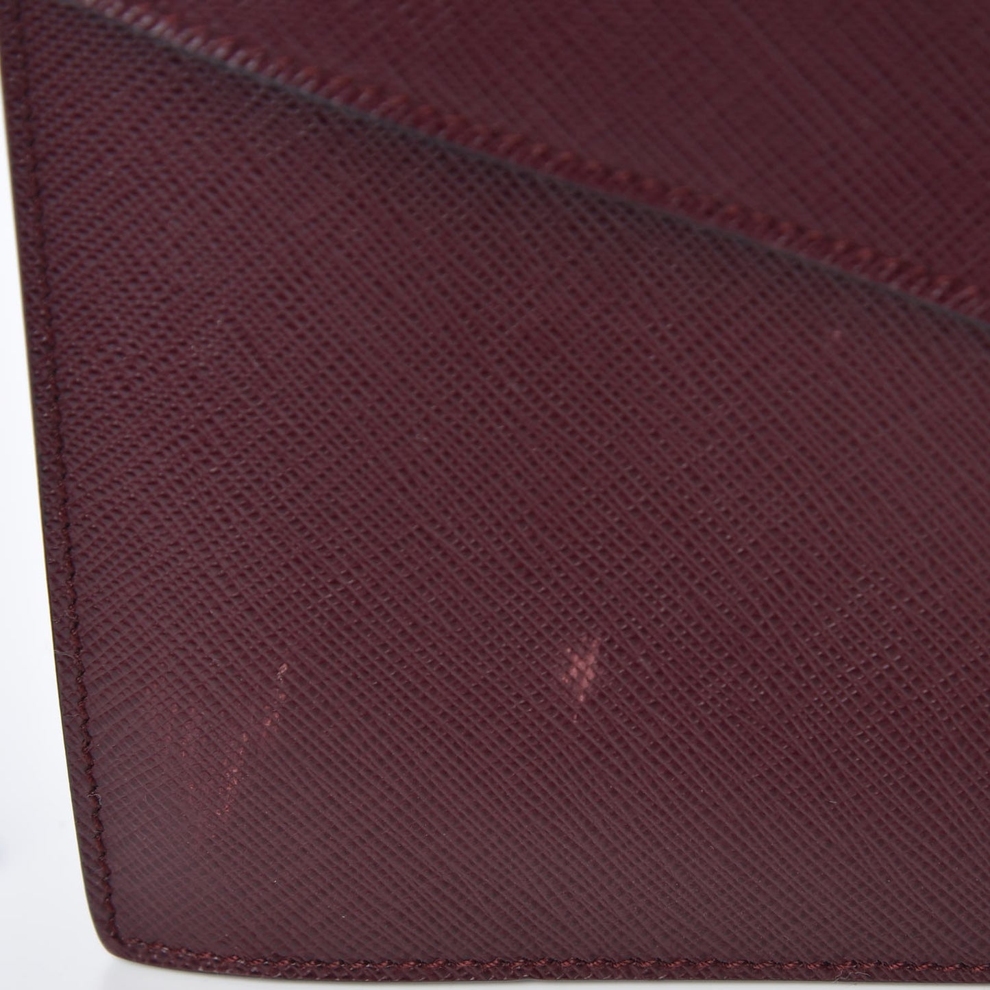 Saffiano Lux Sound Shoulder Bag Granato