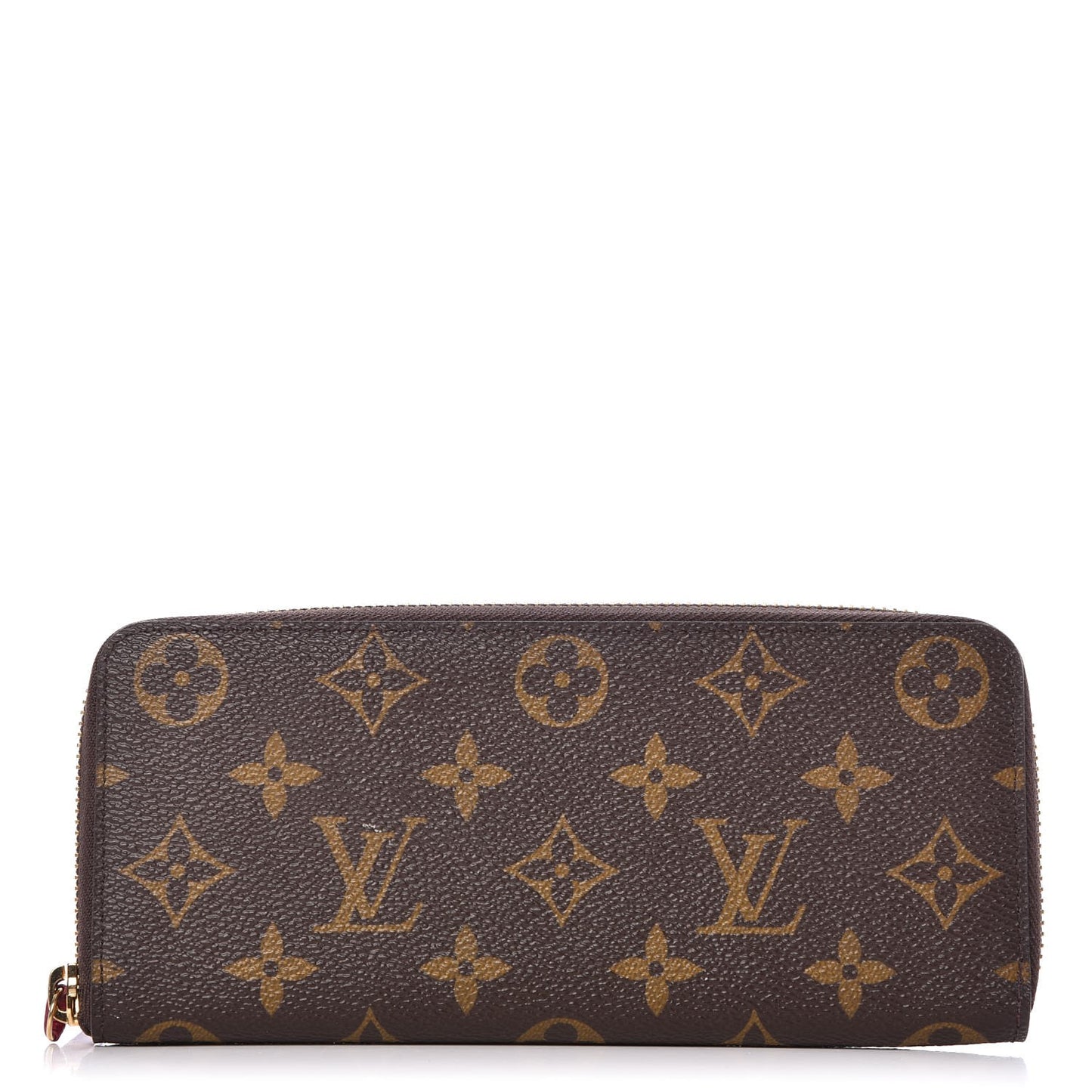 Monogram Clemence Wallet Fuchsia