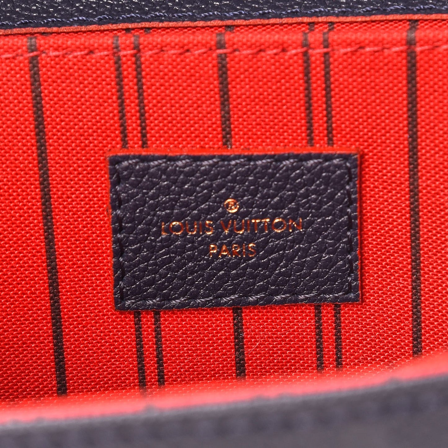 Empreinte Pochette Metis Marine Rouge