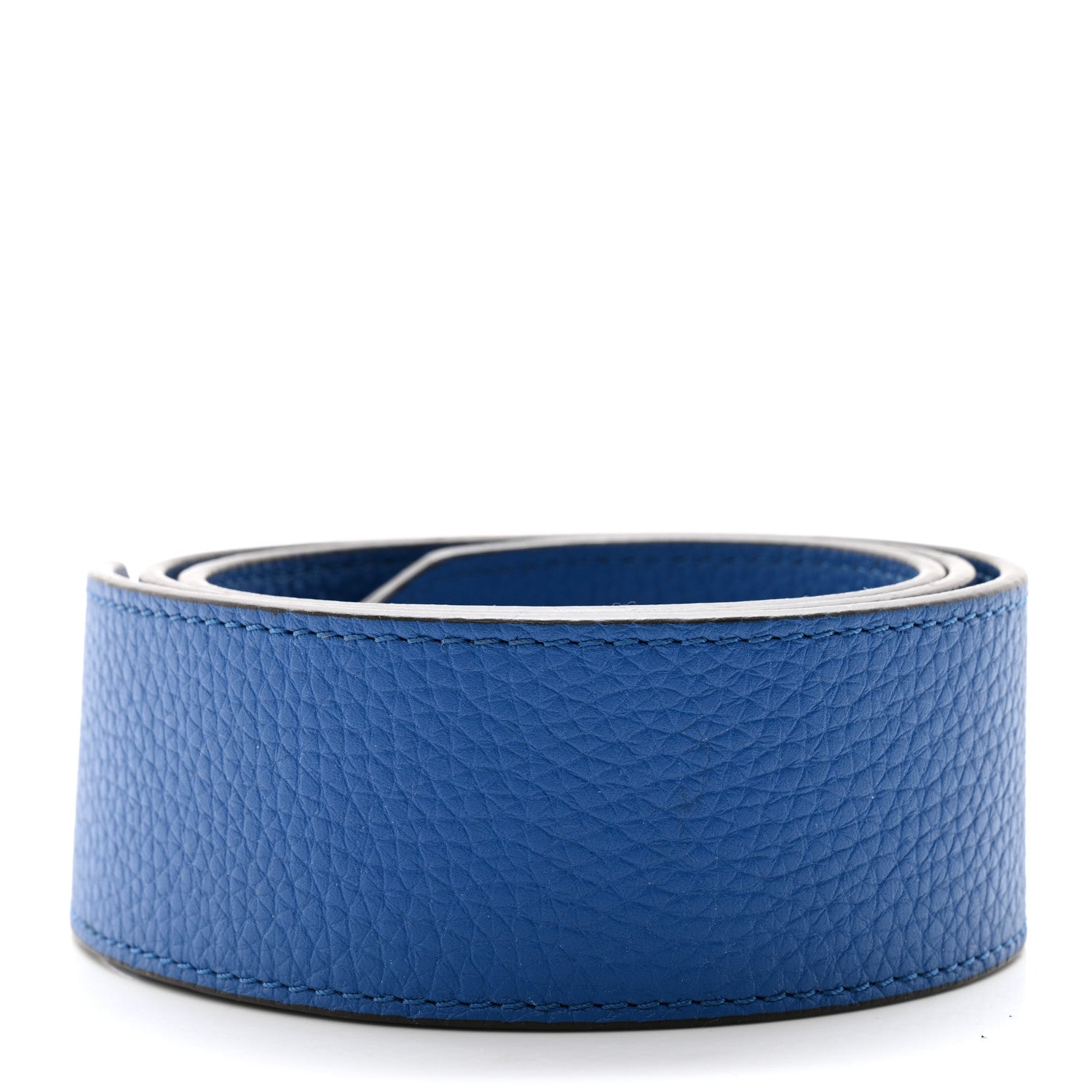 Louis Vuitton LOUIS VUITTON Taurillon Bandouliere Shoulder Strap Blue 2 of 6