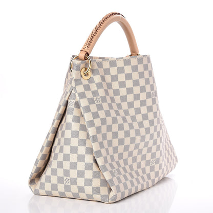 Louis Vuitton Damier Azur Artsy MM 3 of 7