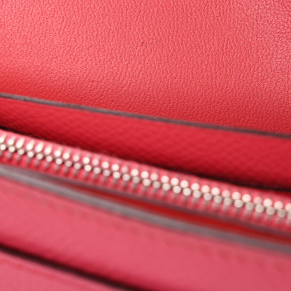 Hermes Epsom Constance Long Wallet Rose Azalee 8 of 11