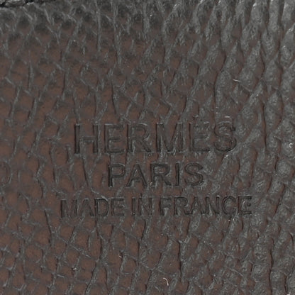 Hermes Epsom 38mm Constance H Belt 95 38 Black Bleu Zellige 5 of 8