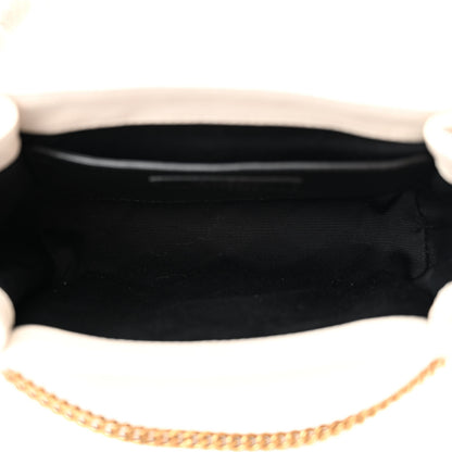 Saint Laurent Lambskin Quilted Monogram Mini Nolita Blanc Vintage 5 of 11