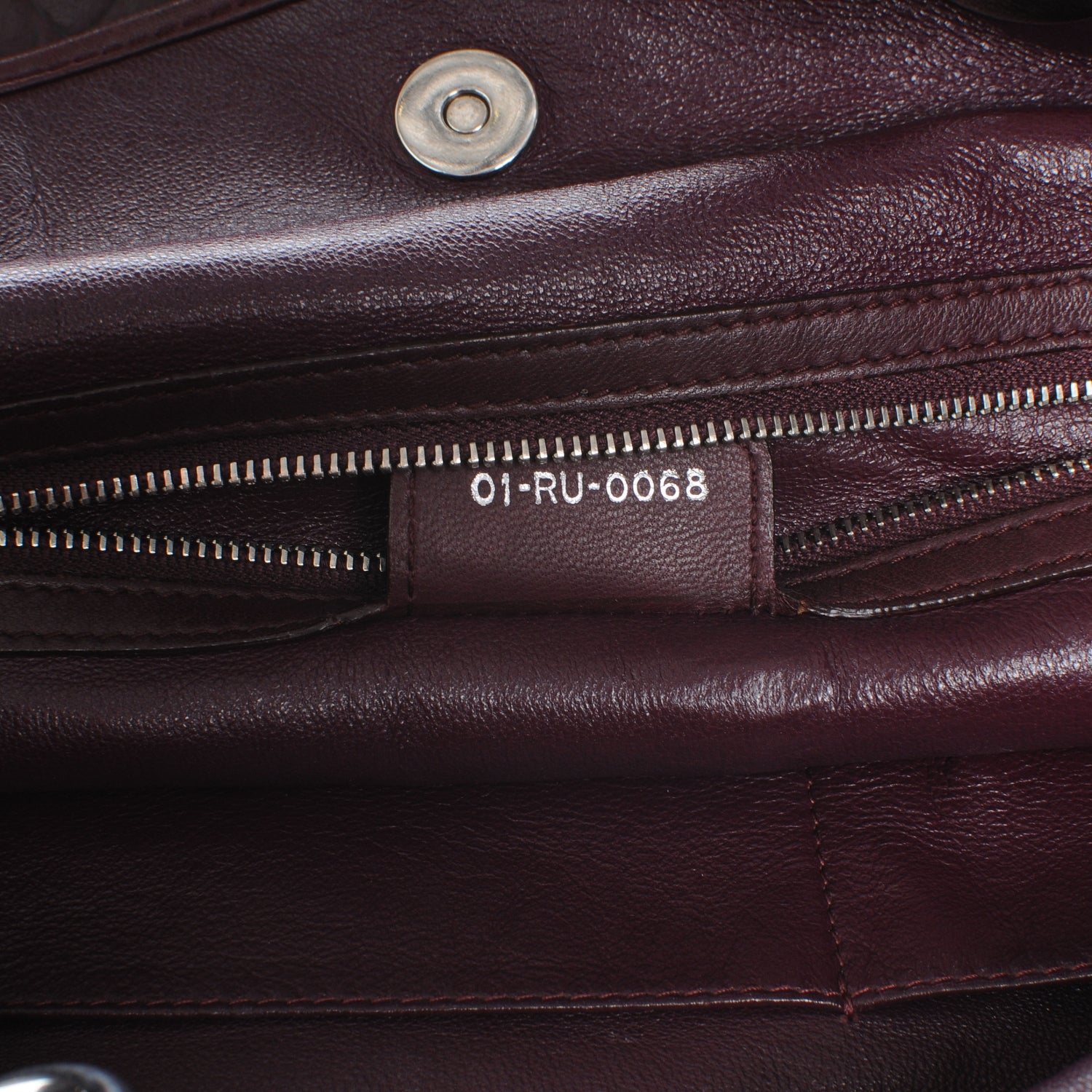 Christian Dior Lambskin Cannage Dior Soft Shopper Tote Burgundy 8 of 8