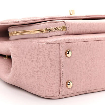 Chanel Caviar Quilted Medium Business Affinity Flap Light Pink 10 of 12