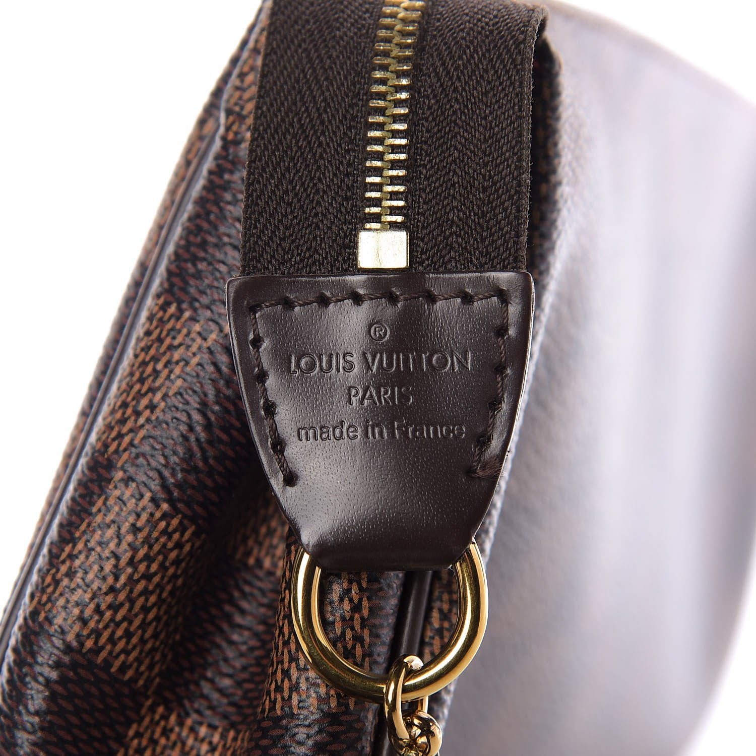 Louis Vuitton Damier Ebene Eva Clutch 12 of 14