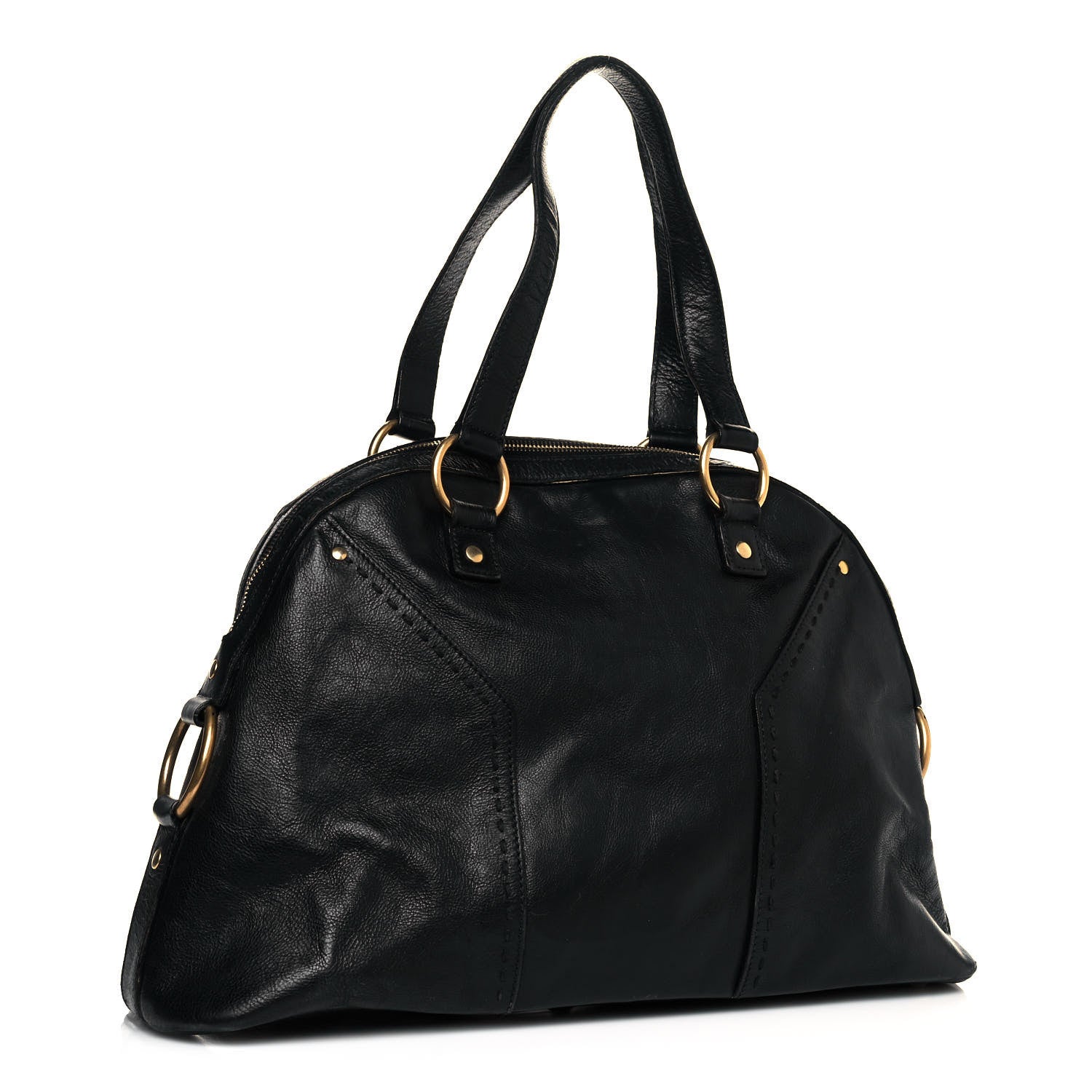 Saint Laurent Calfskin Large Muse Black 3 of 23