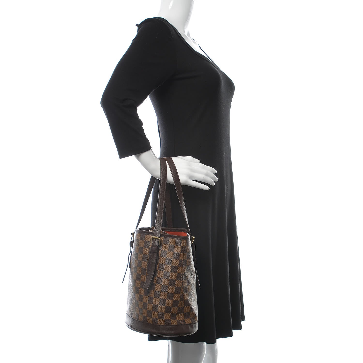 Louis Vuitton Damier Ebene Marais Bucket 23 2 of 14