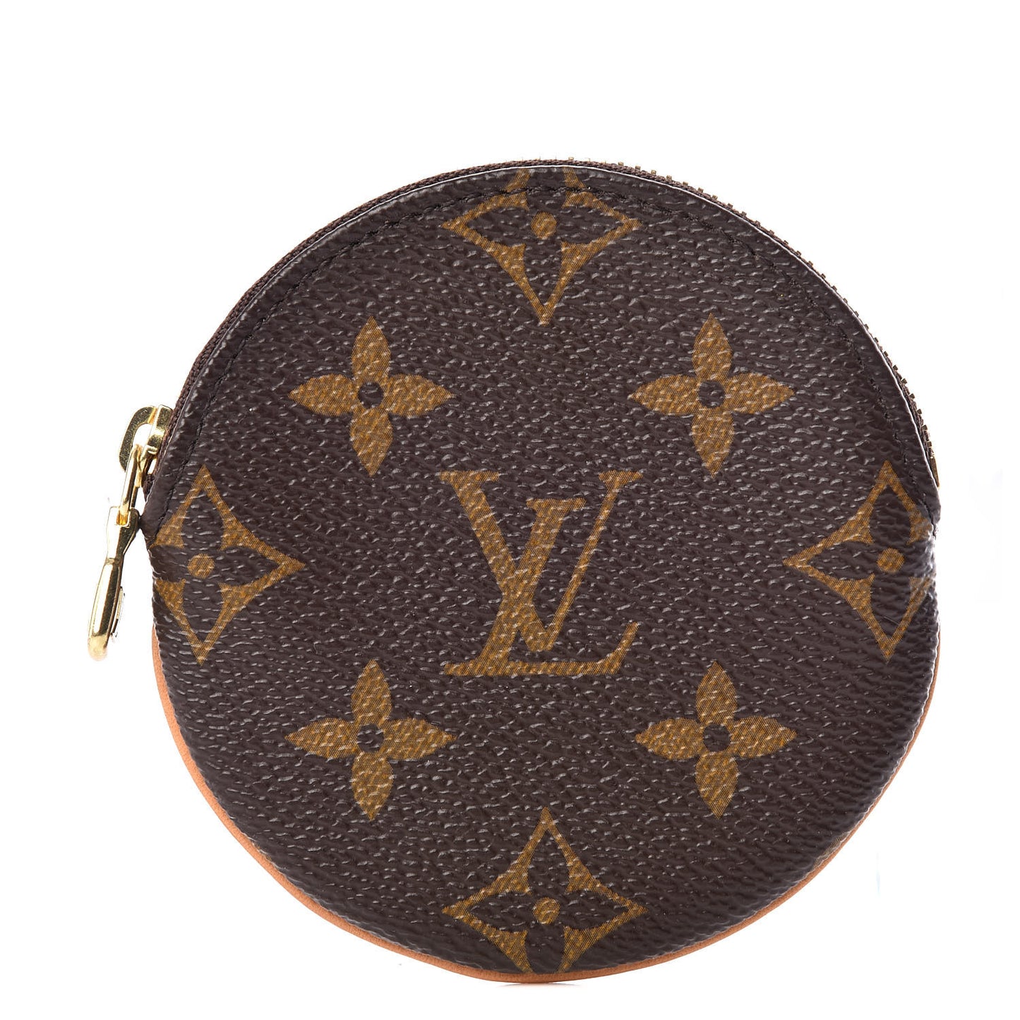 Monogram Round Coin Purse
