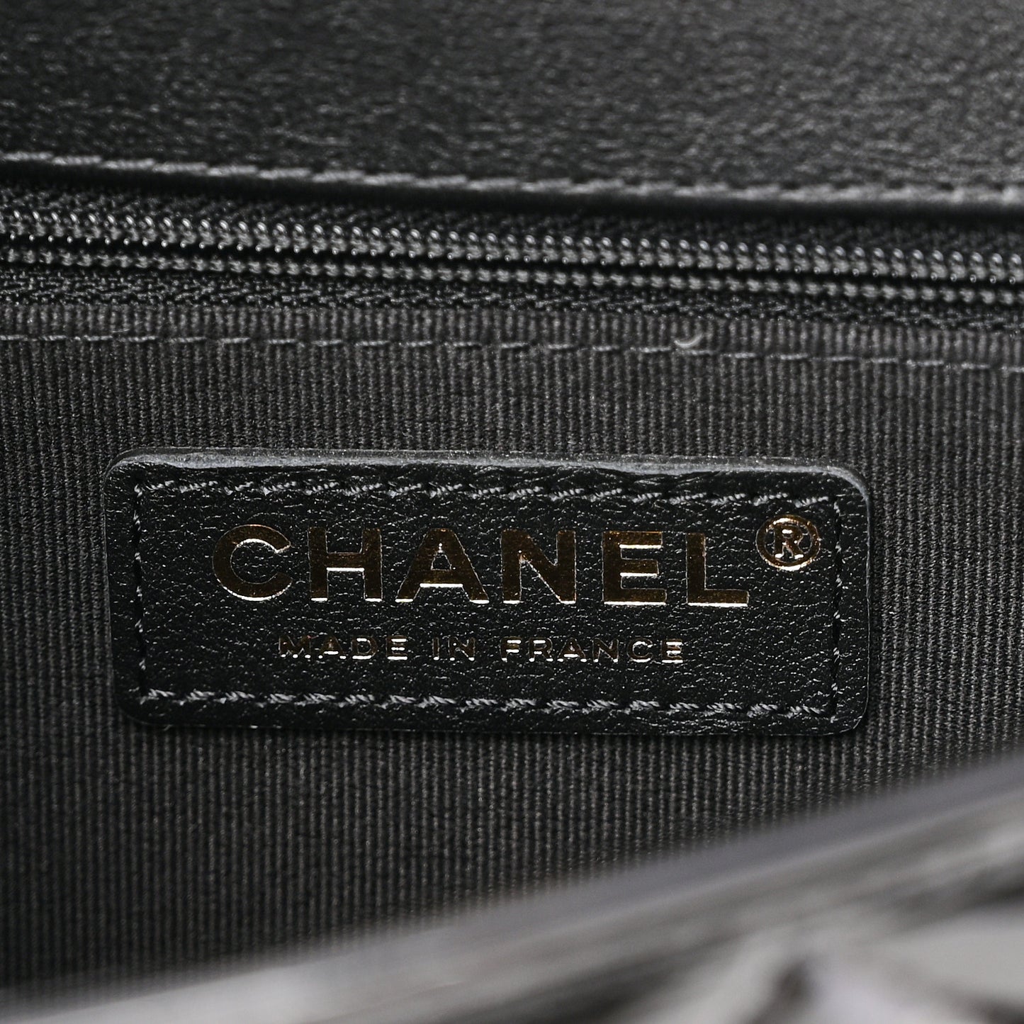 Patent Quilted Small School Memory Top Handle Flap Black