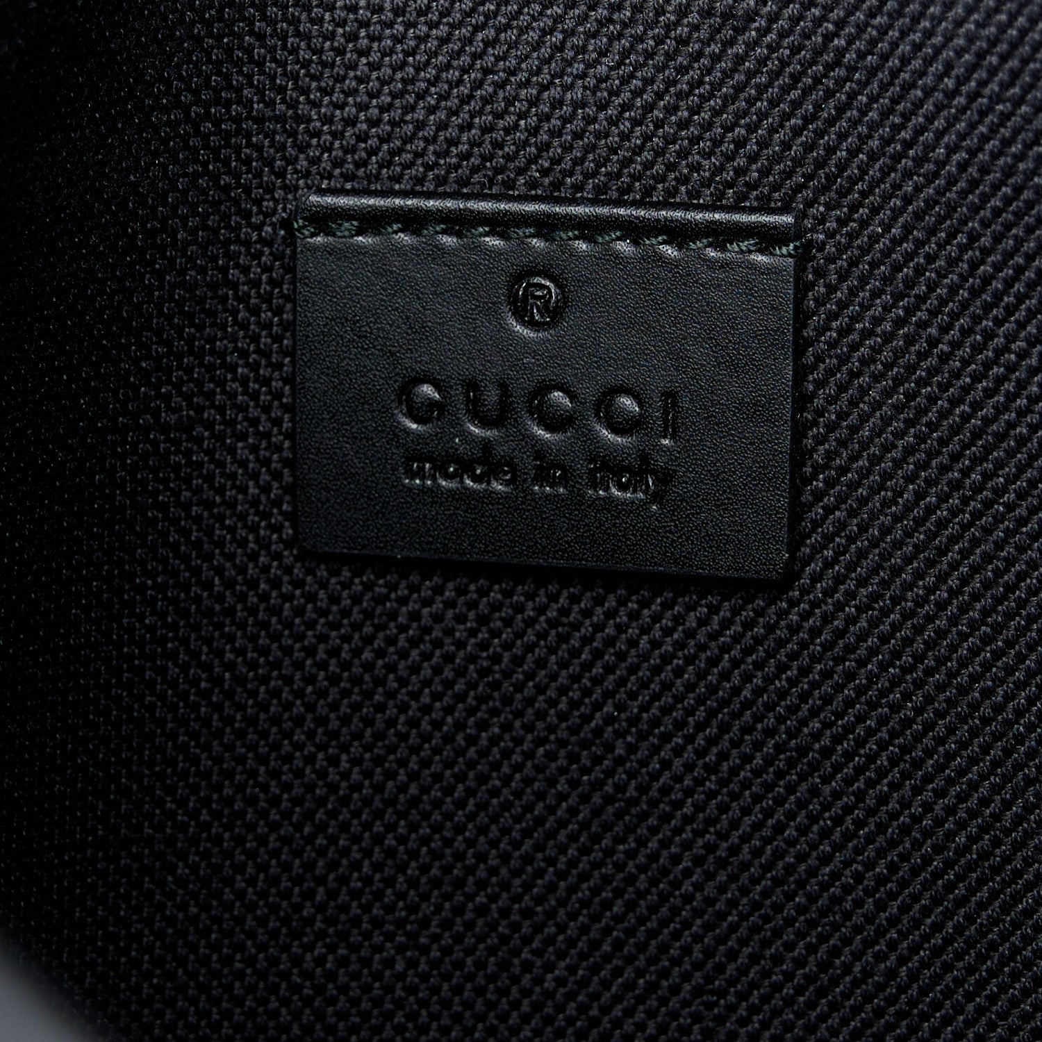 Gucci GG Supreme Monogram Web Medium Messenger Bag Black Grey 6 of 12