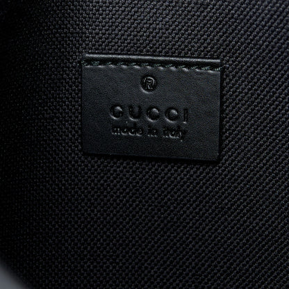 Gucci GG Supreme Monogram Web Medium Messenger Bag Black Grey 6 of 12