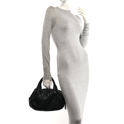Fendi Nappa Nuvolata Tortuga Spy Bowler Black 2 of 10