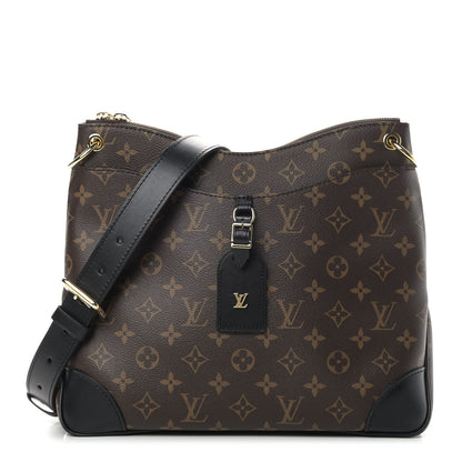 Louis Vuitton Monogram Odeon MM Black 1 of 7