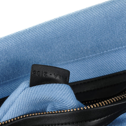 Celine Cotton Canvas Medium Phantom Luggage Blue 8 of 9