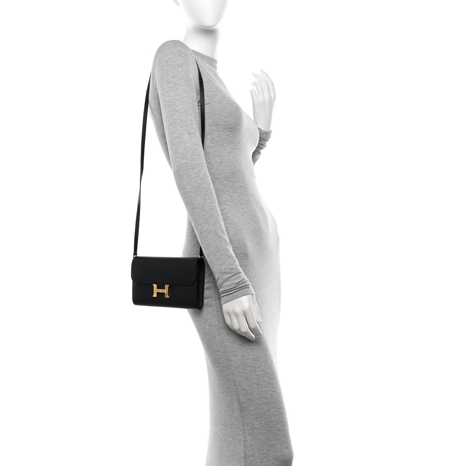 Hermes Epsom Constance Wallet To Go Black 2 of 10