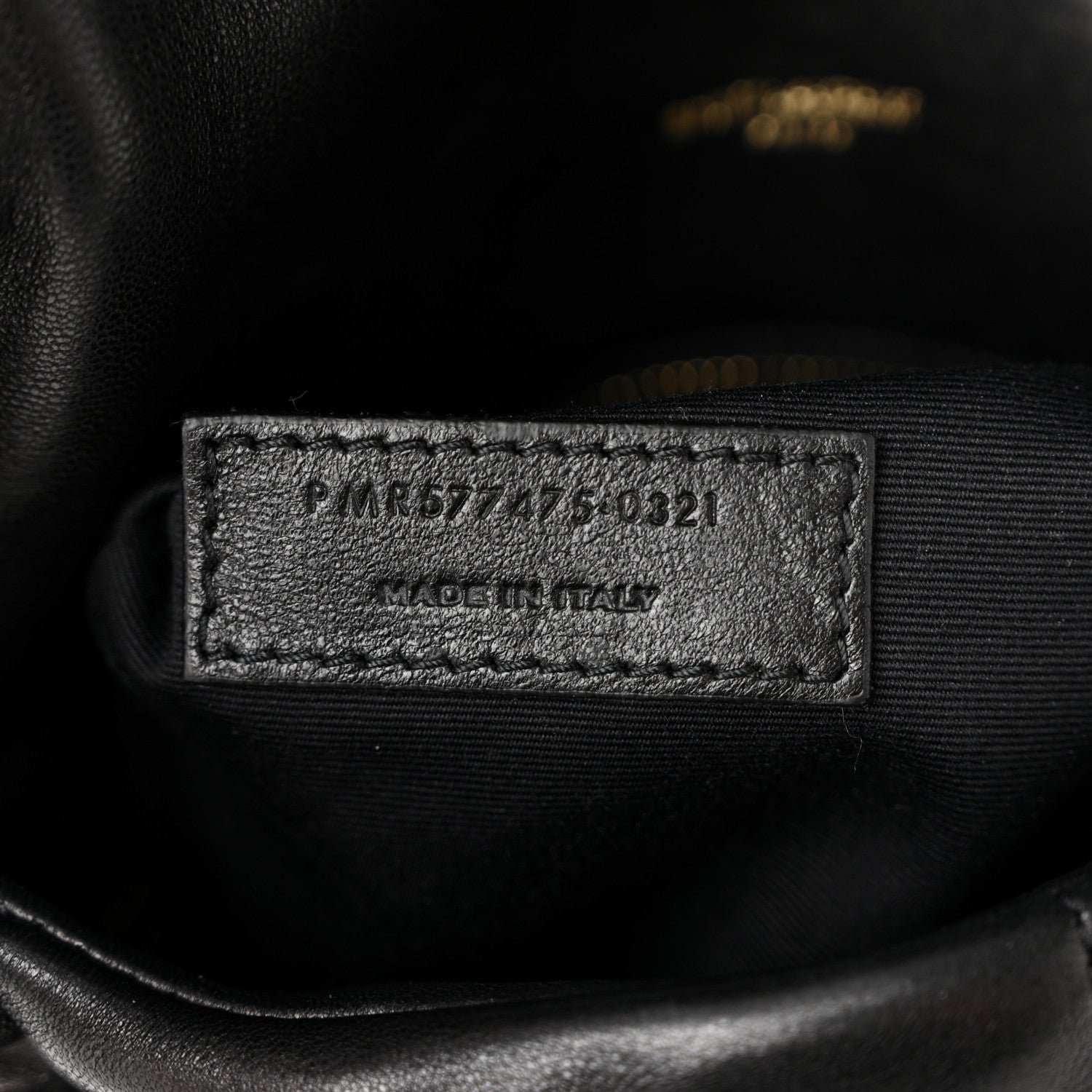 Saint Laurent Lambskin Quilted Medium Loulou Puffer Monogram Chain Satchel Black 6 of 9