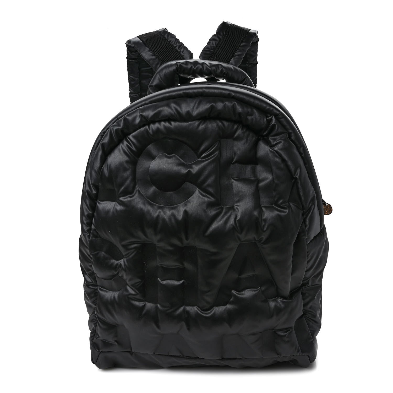 Chanel Nylon Embossed Small Doudoune Backpack Black 1 of 8