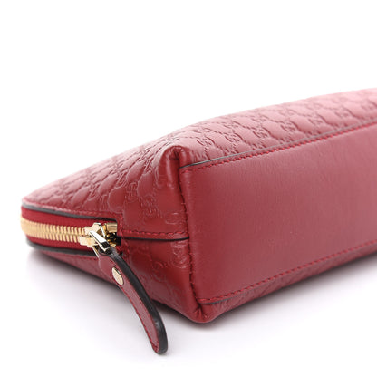 Gucci Microguccissima GG Cosmetic Case Red 8 of 11