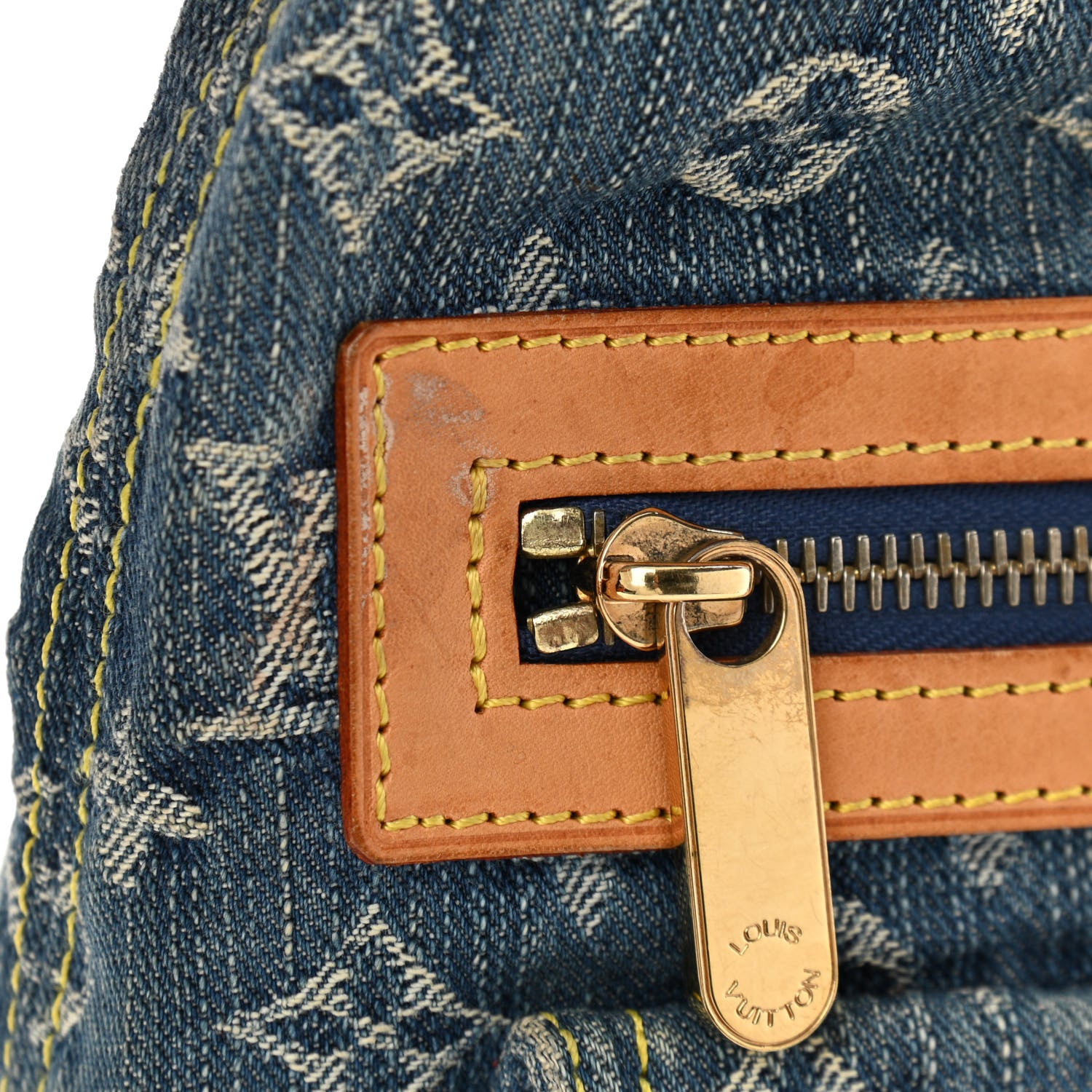 Louis Vuitton Monogram Denim Baggy PM Blue 17 of 17