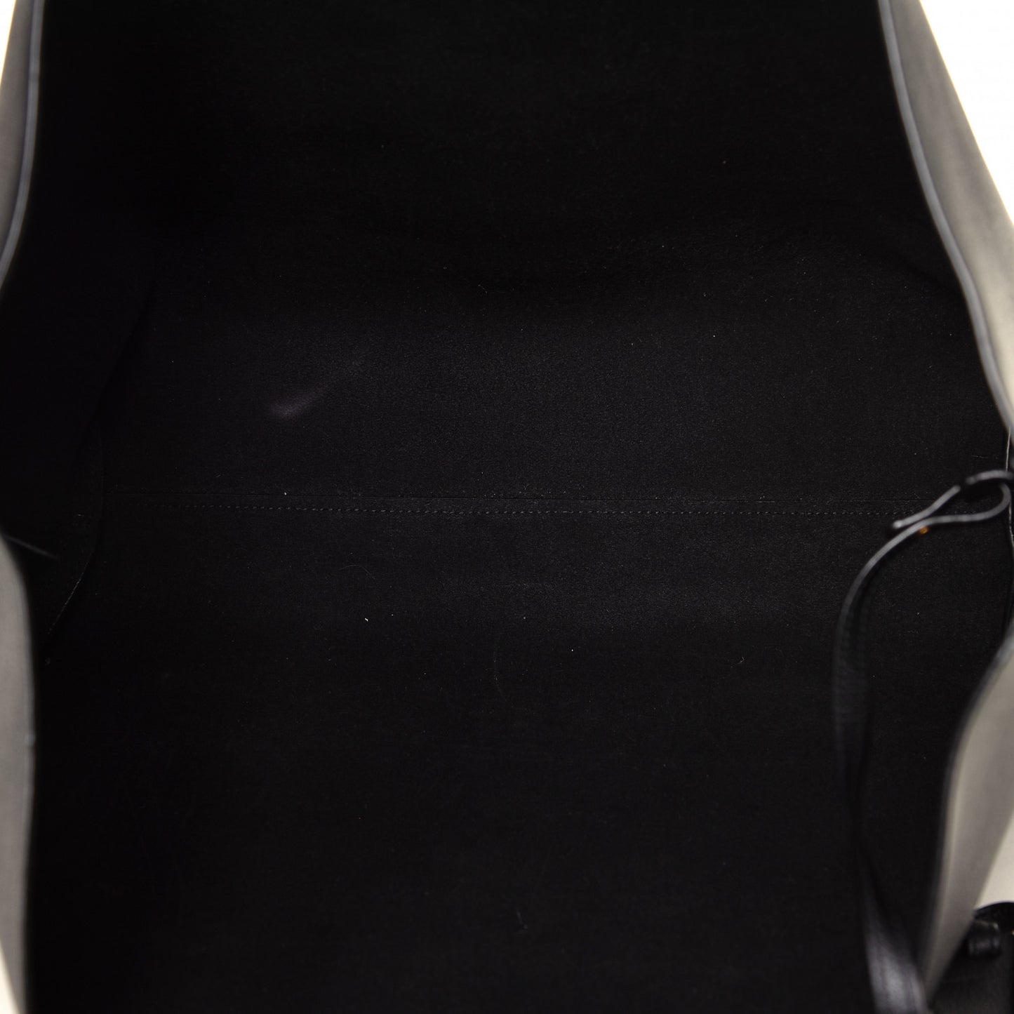 Calfskin Large Shopping Tote Black