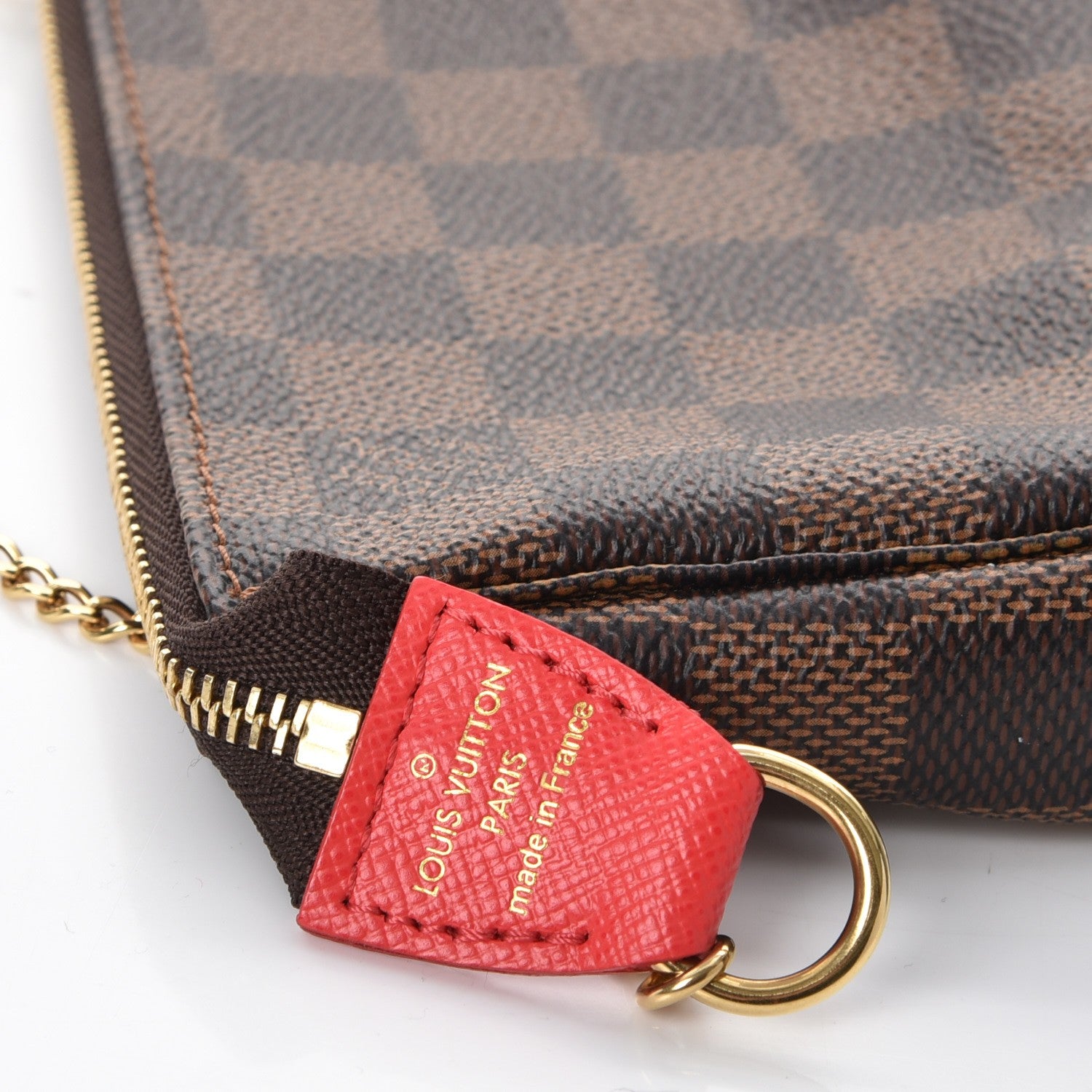 Louis Vuitton Damier Ebene 2016 Christmas Animation Mini Pochette Accessories 6 of 7