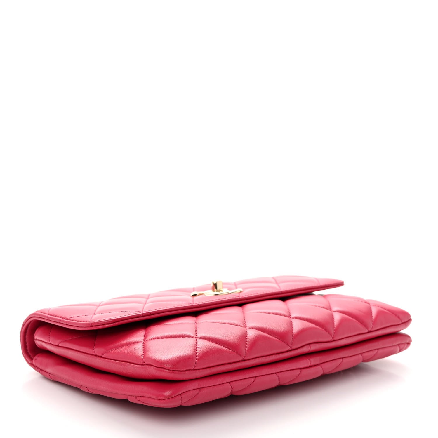 Chanel Lambskin Quilted Medium Trendy CC Flap Dark Pink 4 of 10