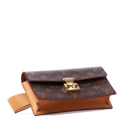 Louis Vuitton Monogram S Lock Belt Pouch MM 4 of 9