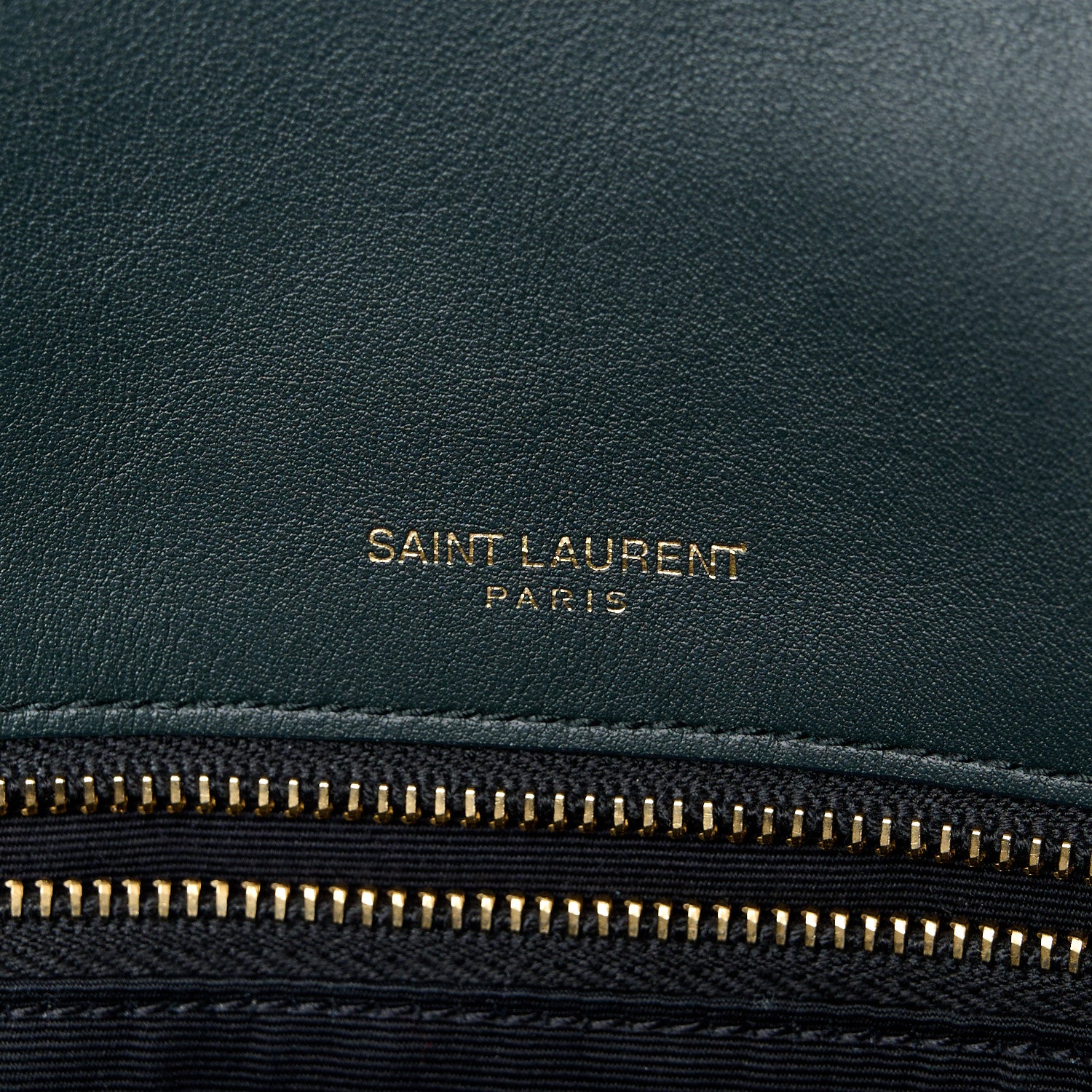 Saint Laurent Suede Monogram Medium Niki Chain Satchel Green 6 of 11