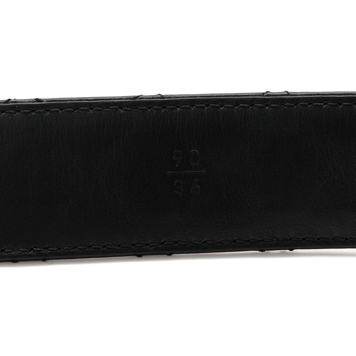 Chanel Calfskin Quilted CC Chain Belt 90 36 Black 6 of 6