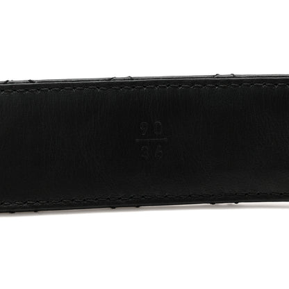 Chanel Calfskin Quilted CC Chain Belt 90 36 Black 6 of 6