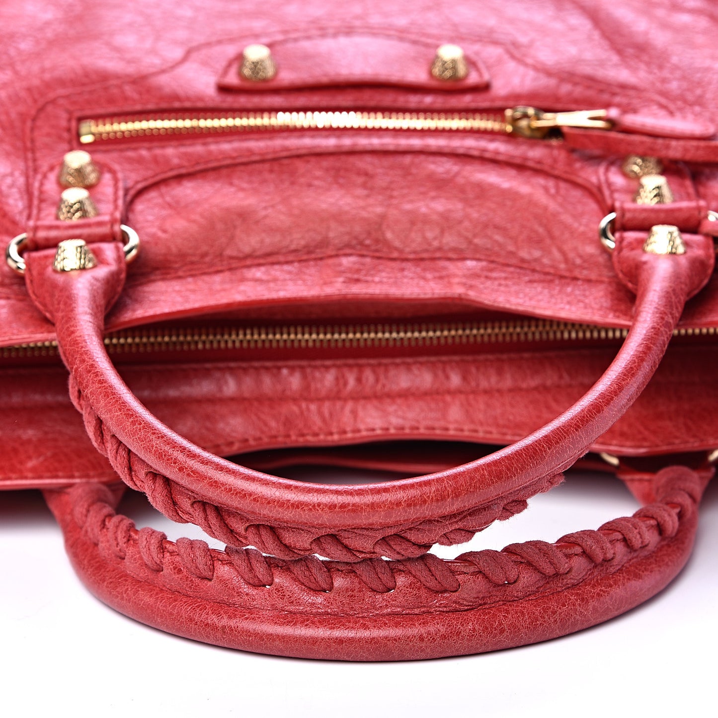Agneau Giant 12 Gold Hardware City Rouge Cardinal
